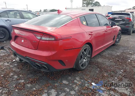2022 Kia Stinger Gt1 из США, поврежденный, VIN KNAE45LC8N6100183
